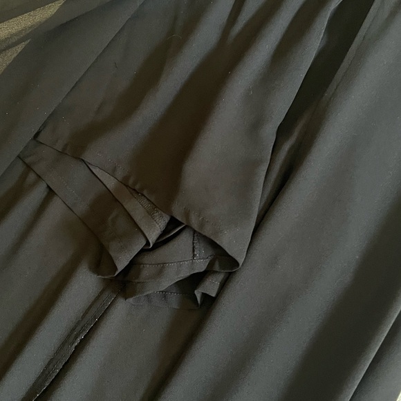 GUESS BLACK ROMPER / MAXI DRESS WITH CRISS CROSS CHEST SIZE XS - Picture 9 of 13